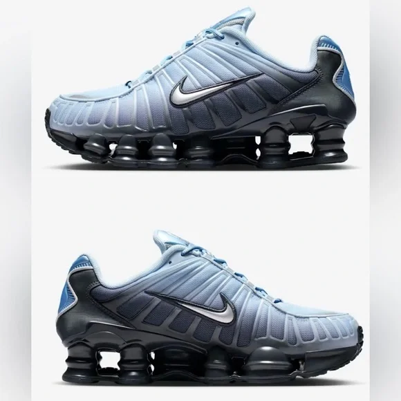 Nike Shox 💅🔥 TL Fade ICED BLUE Athletic Sneaker Shoes IH1336-403 Wmns Sz 7 NEW - Picture 5 of 8